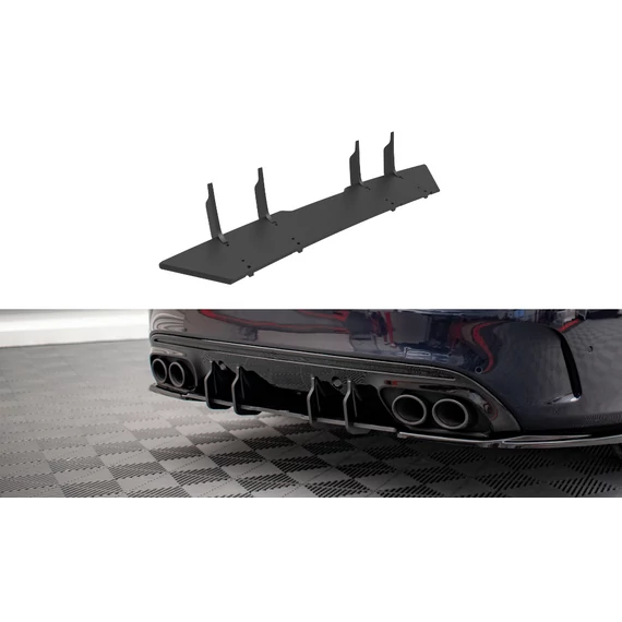 Street Pro Rear Diffuser Mercedes-Benz C 43 Sedan W205 Facelift
