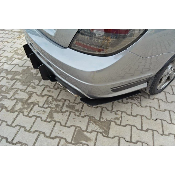 Mercedes C W204 AMG-Line (Facelift) REAR DIFFUSER & Hátsó Oldalsó Splitter