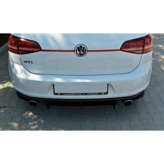 VW GOLF MK7 GTI REAR DIFFUSER & Hátsó Oldalsó Splitter