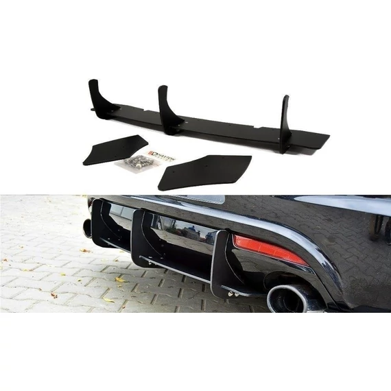 VW SCIROCCO R REAR DIFFUSER & Hátsó Oldalsó Splitter
