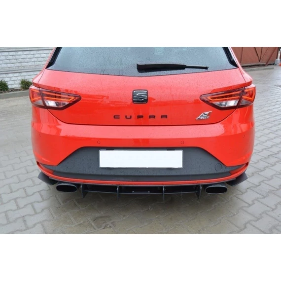 SEAT LEON III CUPRA REAR DIFFUSER & Hátsó Oldalsó Splitter