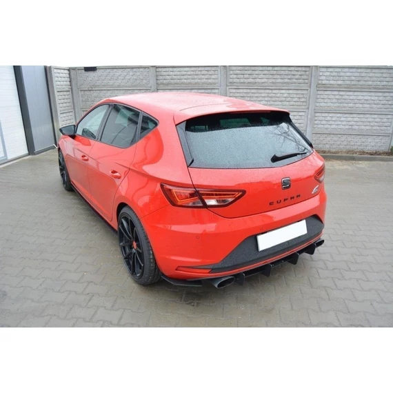 SEAT LEON III CUPRA REAR DIFFUSER & Hátsó Oldalsó Splitter
