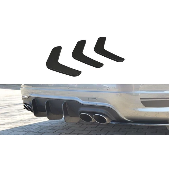 REAR DIFFUSER v.2 Mercedes C W204 AMG-Line (FACELIFT)