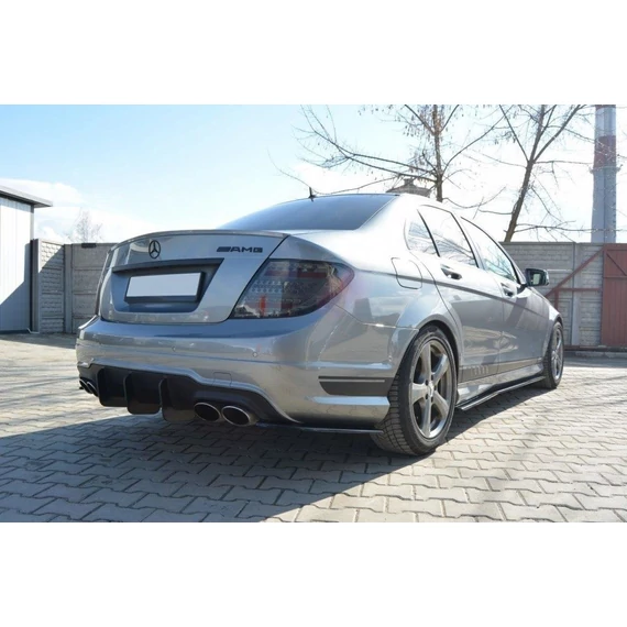 REAR DIFFUSER v.2 Mercedes C W204 AMG-Line (FACELIFT)