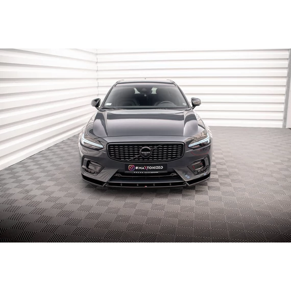 Első Splitter Volvo V90 / S90 R-Design Mk2