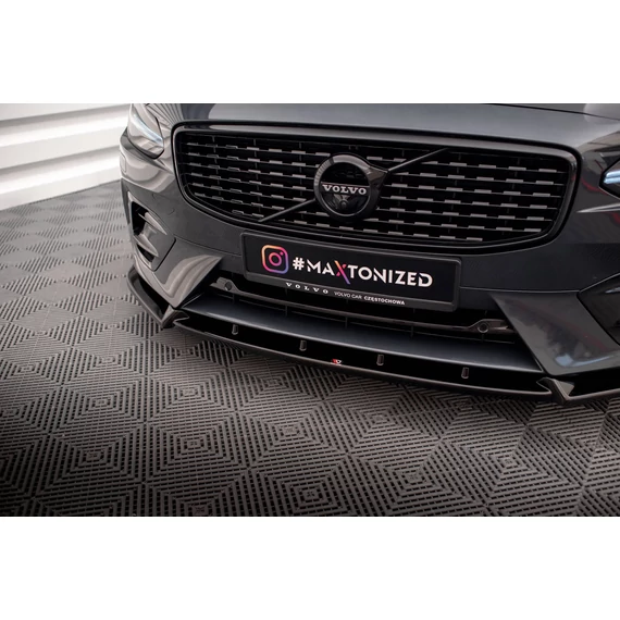 Első Splitter Volvo V90 / S90 R-Design Mk2