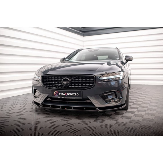 Első Splitter Volvo V90 / S90 R-Design Mk2