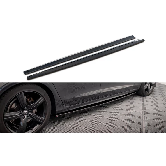 Oldalsó szoknyák Diffúzorok Volvo V90 / S90 R-Design Mk2