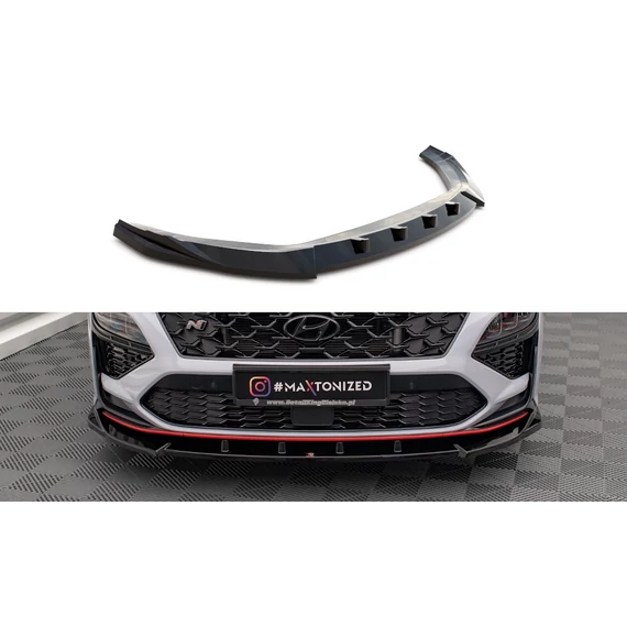 Első Splitter V.2 Hyundai Kona N Mk1