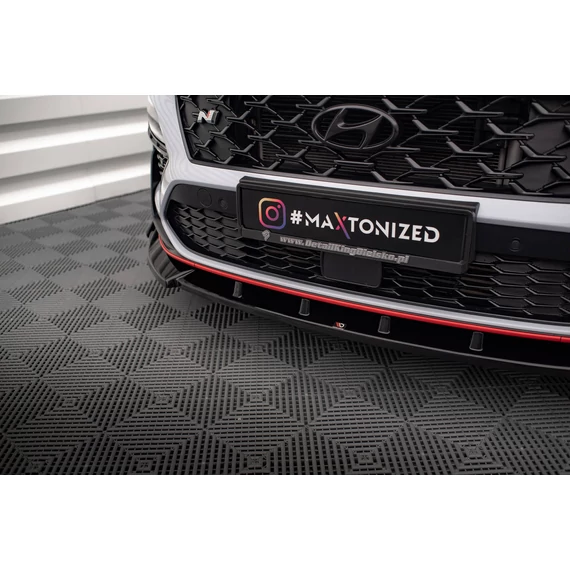 Első Splitter V.2 + Flaps Hyundai Kona N Mk1