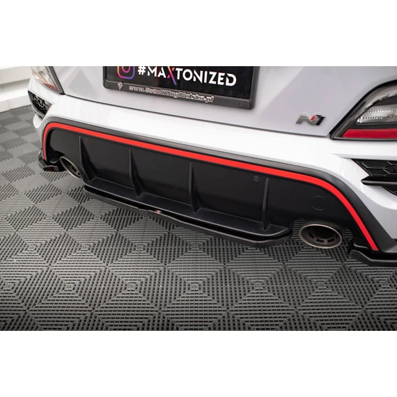 Központi Hátsó Splitter for Hyundai Kona N Mk1