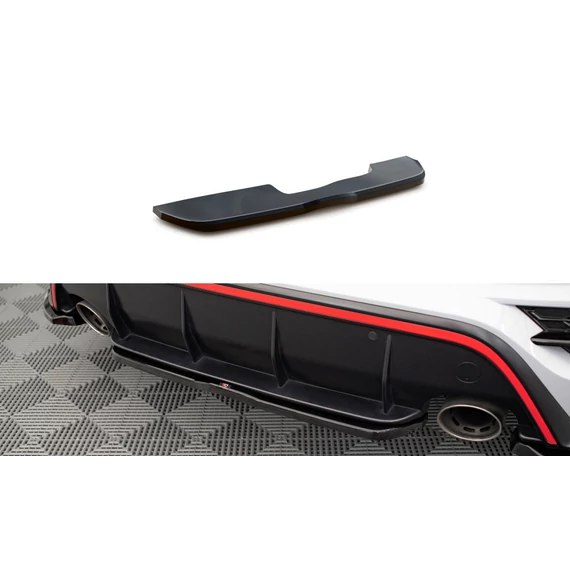 Központi Hátsó Splitter for Hyundai Kona N Mk1