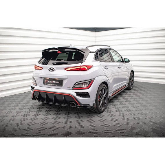 Hátsó Oldalsó Splitter V.1 + Flaps Hyundai Kona N Mk1