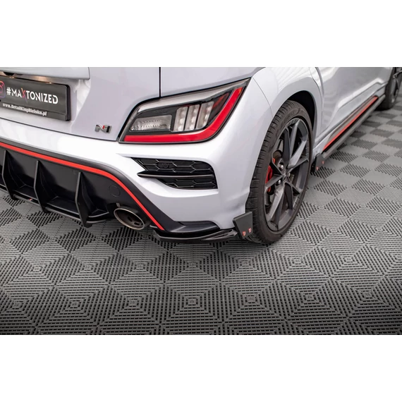 Hátsó Oldalsó Splitter V.1 + Flaps Hyundai Kona N Mk1