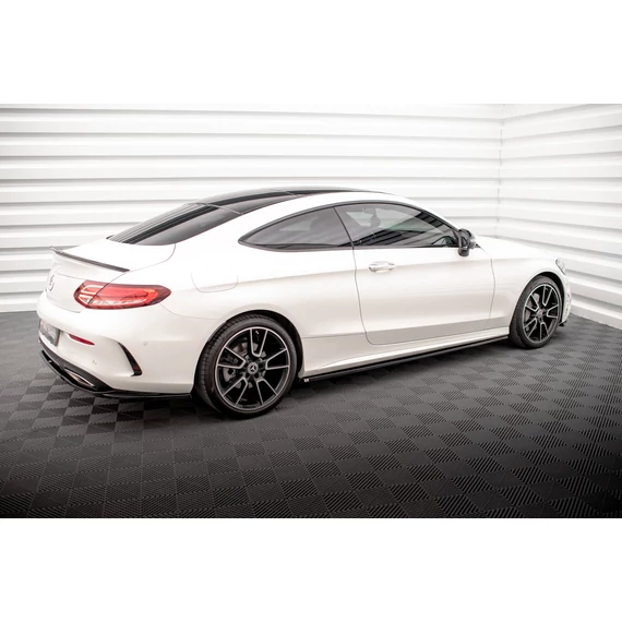Oldalsó szoknyák Diffúzorok Mercedes-Benz C Coupe AMG-Line C205 Facelift