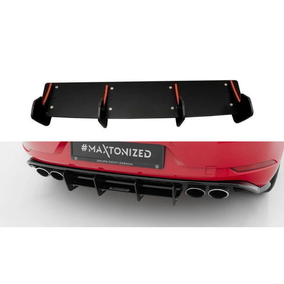 REAR DIFFUSER VW GOLF VII R (FACELIFT)