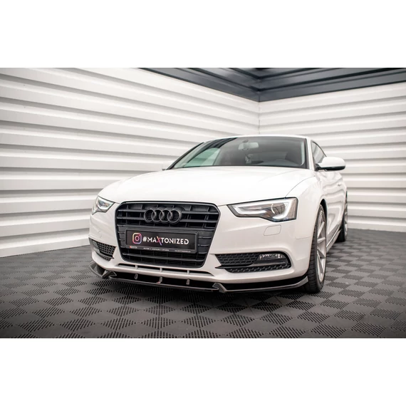 Első Splitter V.1 Audi A5 Coupe / Sportback 8T Facelift