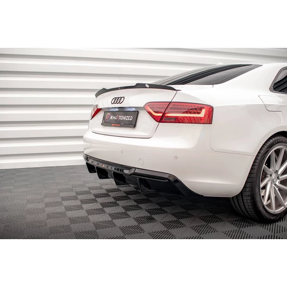 Hátsó Diffúzorok Audi A5 8T Facelift (Version with dual exhausts on one side)