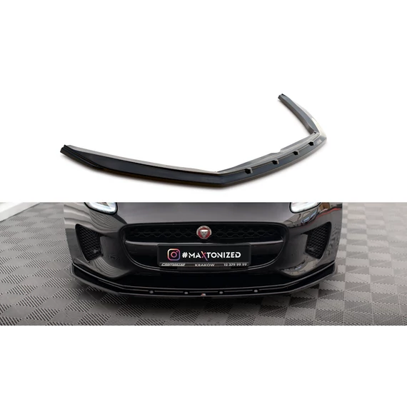Első Splitter V.1 Jaguar F-Type Mk1 Facelift