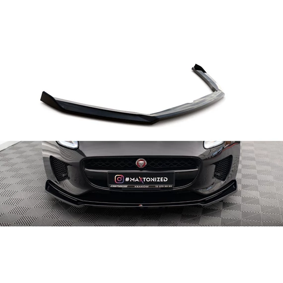 Első Splitter V.2 Jaguar F-Type Mk1 Facelift