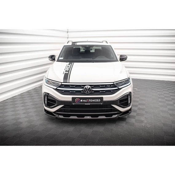 Első Splitter V.2 Volkswagen T-Roc R Mk1 Facelift