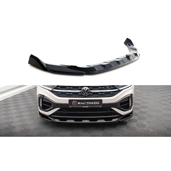 Első Splitter V.2 Volkswagen T-Roc R Mk1 Facelift