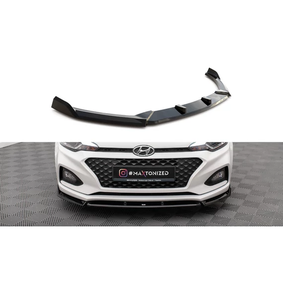 Első Splitter V.2 Hyundai I20 Mk2 Facelift