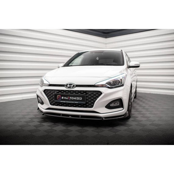Első Splitter V.2 Hyundai I20 Mk2 Facelift
