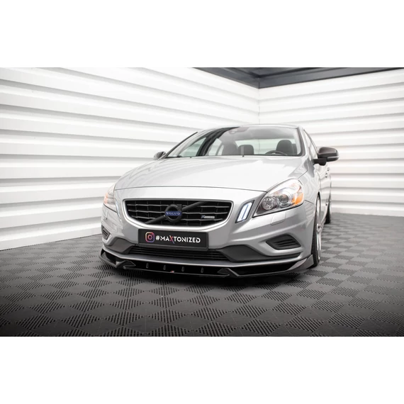 Első Splitter V.1 Volvo S60 R-Design Mk2