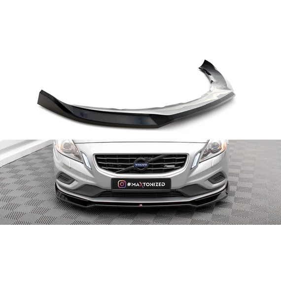 Első Splitter V.2 Volvo S60 R-Design Mk2