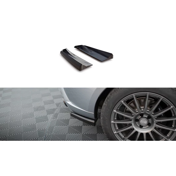 Hátsó Oldalsó Splitter Porsche Macan Mk1 Facelift 2