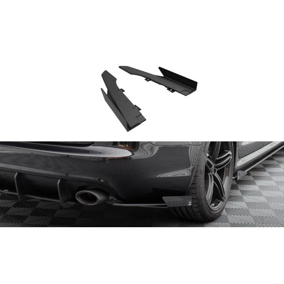 Street Pro Hátsó Oldalsó Splitter + Flaps Audi RS6 Avant C6