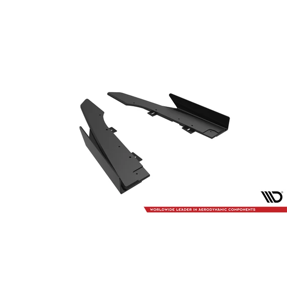 Street Pro Hátsó Oldalsó Splitter + Flaps Audi RS6 Avant C6