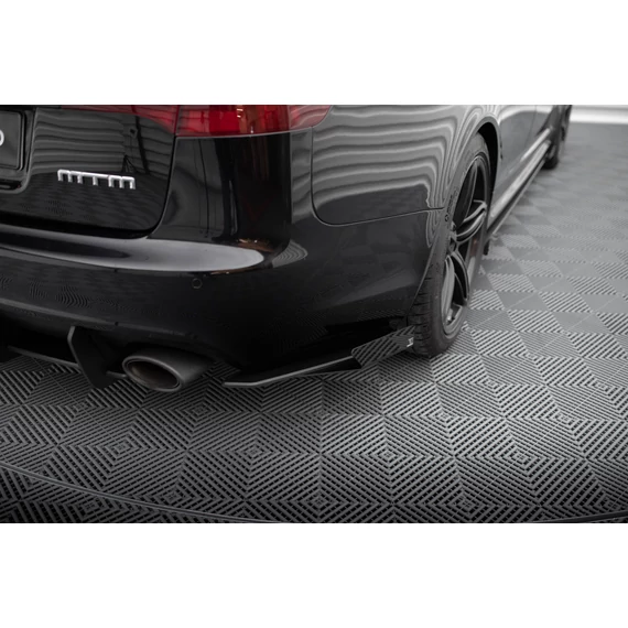 Street Pro Hátsó Oldalsó Splitter + Flaps Audi RS6 Avant C6