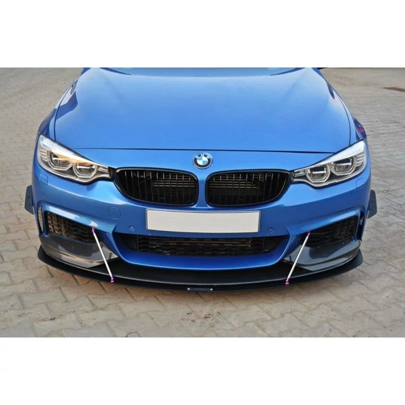FRONT RACING SPLITTER v.3 for BMW 4 F32 M-PACK & M-Performance