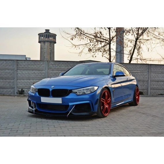 FRONT RACING SPLITTER v.3 for BMW 4 F32 M-PACK & M-Performance