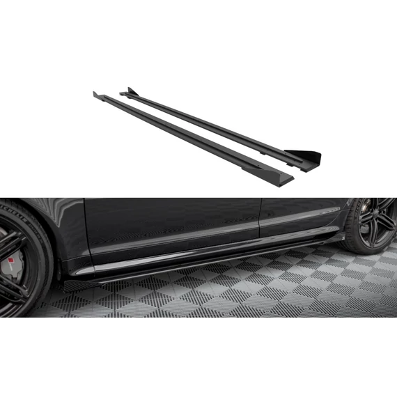 Street Pro Oldalsó szoknyák Diffúzorok + Flaps Audi RS6 Avant C6