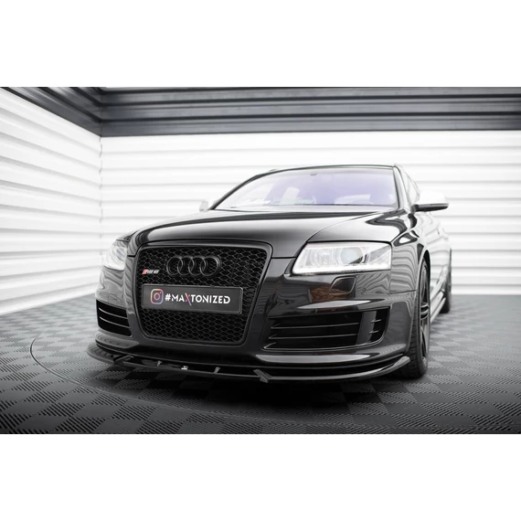 Első Splitter V.2 Audi RS6 Avant C6