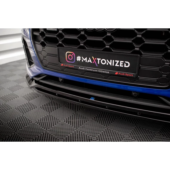 Első Splitter V.1 Audi SQ5 / Q5 S-Line SUV / Sportback Mk2 Facelift