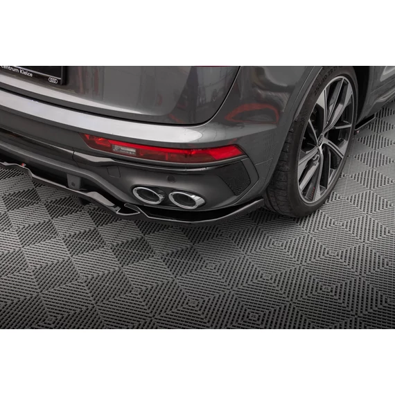 Központi Hátsó Splitter (with vertical bars) Audi SQ5 Sportback Mk2 Facelift