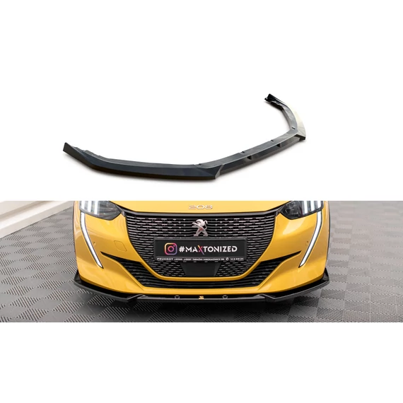 Első Splitter V.1 Peugeot 208 GT Mk2