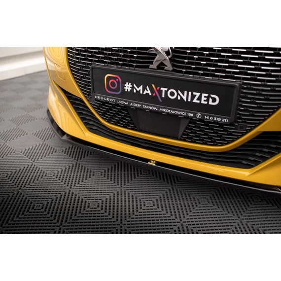 Első Splitter V.2 Peugeot 208 GT Mk2