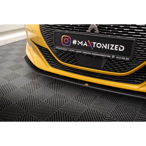 Street Pro Első Splitter Peugeot 208 GT Mk2
