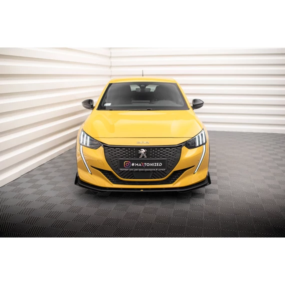 Street Pro Első Splitter + Flaps Peugeot 208 GT Mk2