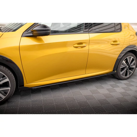 Street Pro Oldalsó szoknyák Diffúzorok + Flaps Peugeot 208 GT Mk2