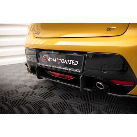 Street Pro Hátsó Oldalsó Splitter + Flaps Peugeot 208 GT Mk2