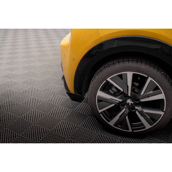 Street Pro Hátsó Oldalsó Splitter + Flaps Peugeot 208 GT Mk2