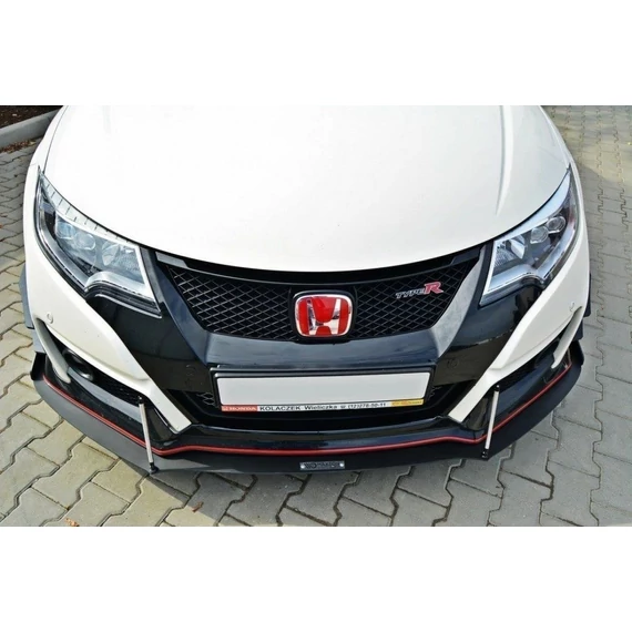 FRONT RACING SPLITTER v.2 HONDA CIVIC IX TYPE R