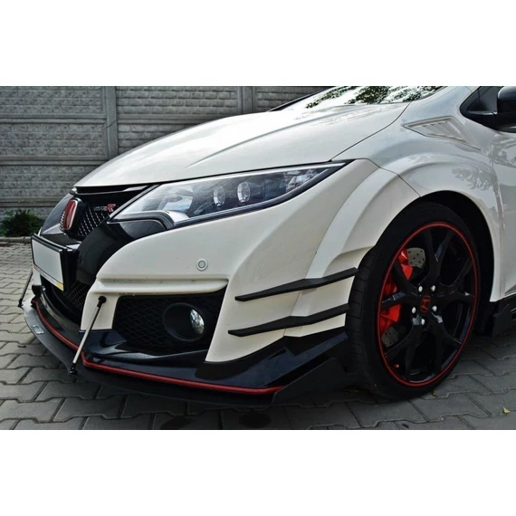 FRONT RACING SPLITTER v.2 HONDA CIVIC IX TYPE R