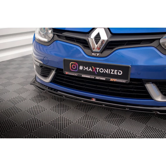 Első Splitter Renault Megane GT Line Grandtour Mk3 Facelift
